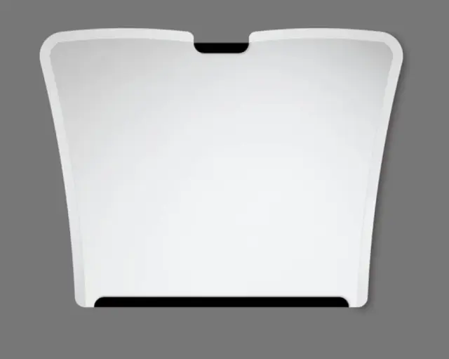 Devon&Devon Summertime Antique Зеркало 105х81х2.6см, со вставками из крашенного дерева цвет: deep black