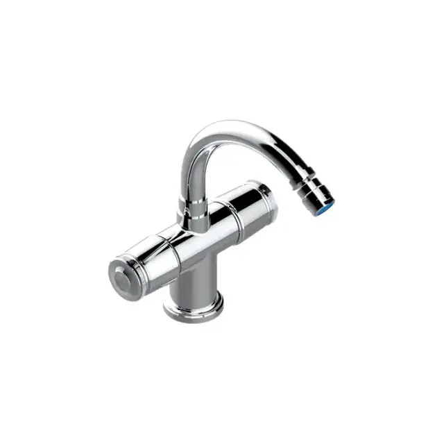 THG CORVAIR FIOR DI BOSCO Смеситель для биде на 1 отверстие, 2-х вентильный, с донным клапаном, цвет: хром