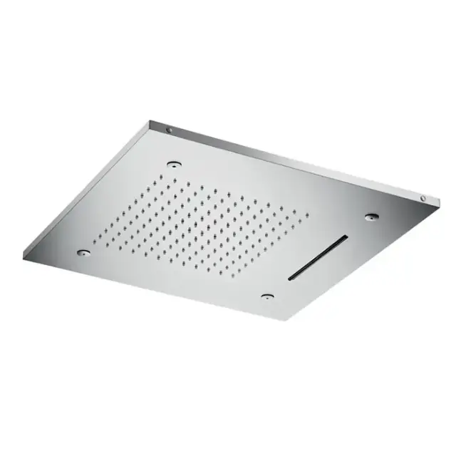Almar Temotion Верхний душ, потолочный, 50х50см, 3 режима, цвет: Mirror Stainless Steel