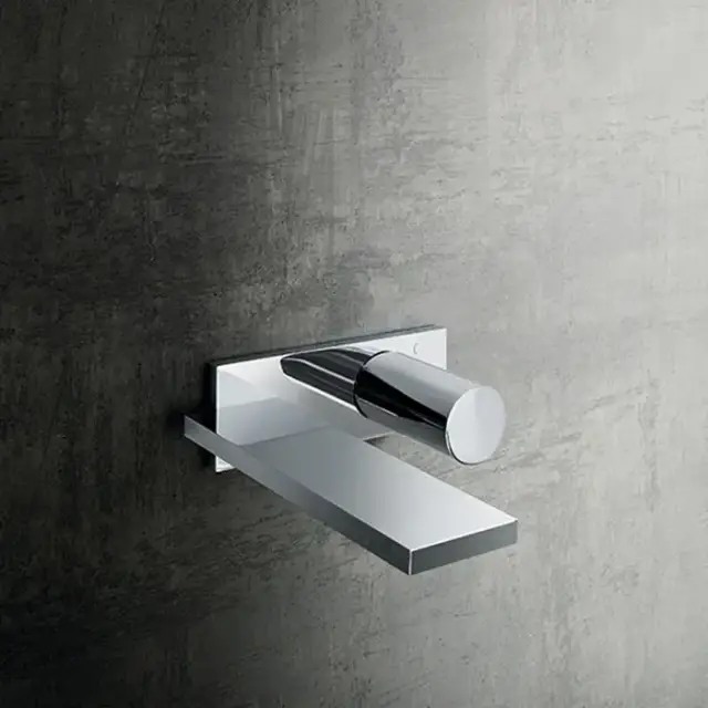 Fantini Milano Смеситель для раковины, настенный, излив: 190 мм, цвет: хром