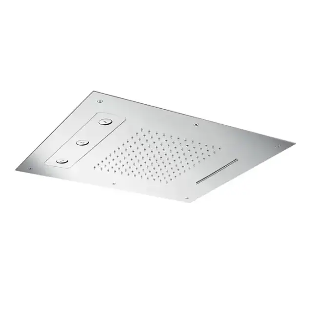 Almar Temptation Верхний душ, потолочный, 63х48см, 3 режима, цвет:Mirror Stainless Steel