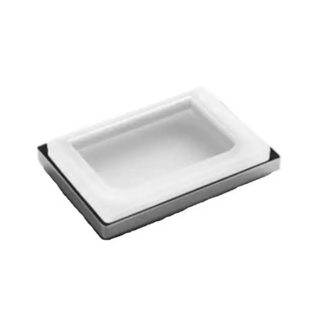 Colombo Look Мыльница настольная, цвет: хром/матовое стекло