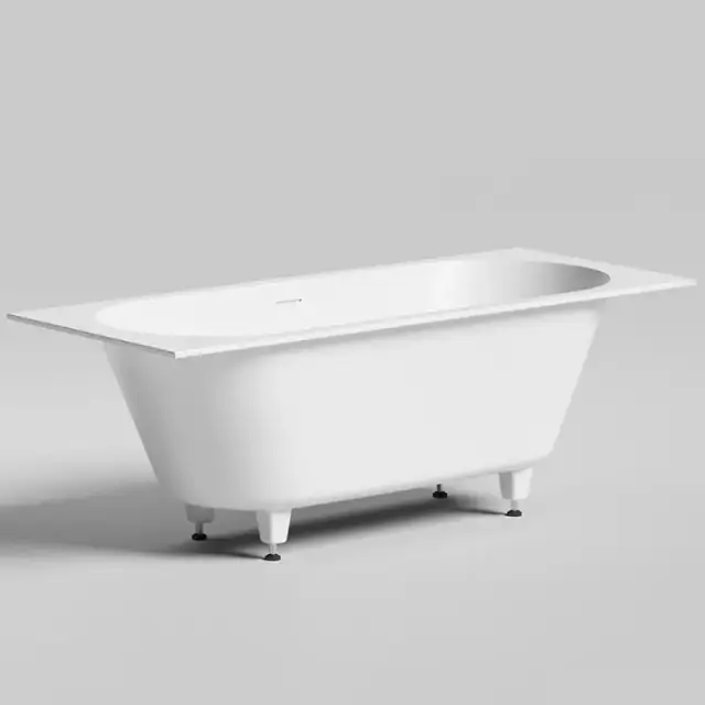 Salini Ornella Axis KIT 170 Встраиваемая ванна 170х70х60см., мат-л: S-Sense, &quot;Up&Down&quot;, цвет: белый глянцевый