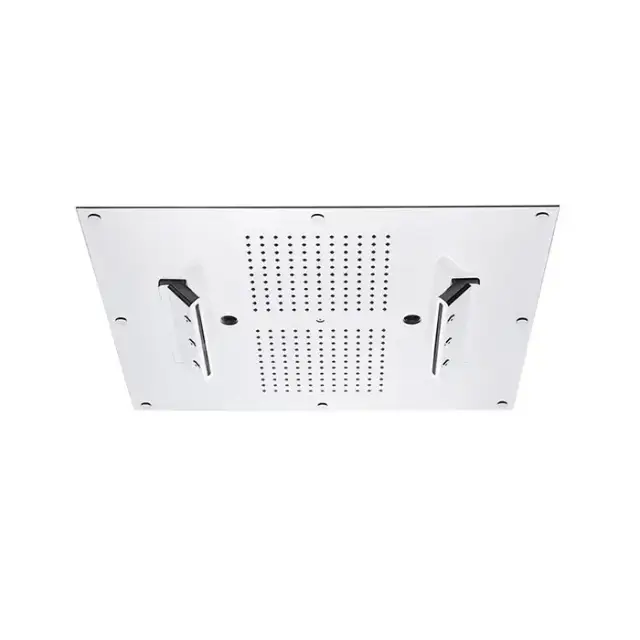 Carimali MyDream Верхний душ 550х500 мм, потолочный, 242 форсунки, 4 потока: дождь, каскад, распылители, двойной каскад, хромотерапия, цвет: хром