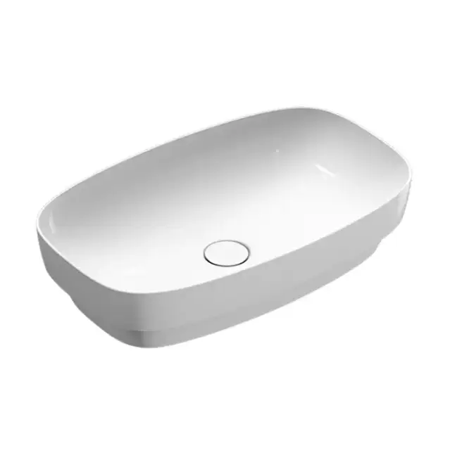 Catalano Alvea Раковина 60х38см., настольная или полувстраиваемая, цвет: белый глянцевый