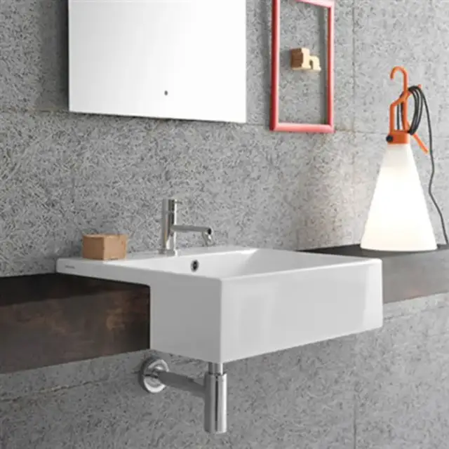 Globo Forty3 Раковина 55х47х15 см, 1 отв., цвет: белый