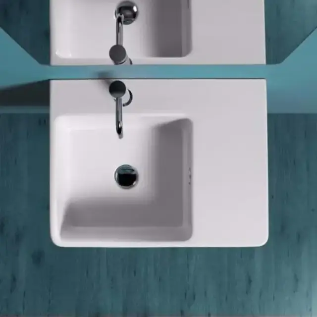 SIMAS Top e lavabi d'arredo Раковина 60х45 см, 1 отв., цвет: белый