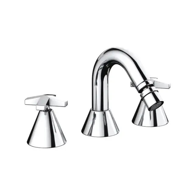 Nicolazzi Star Смеситель для биде, на 3 отв , цвет: хром