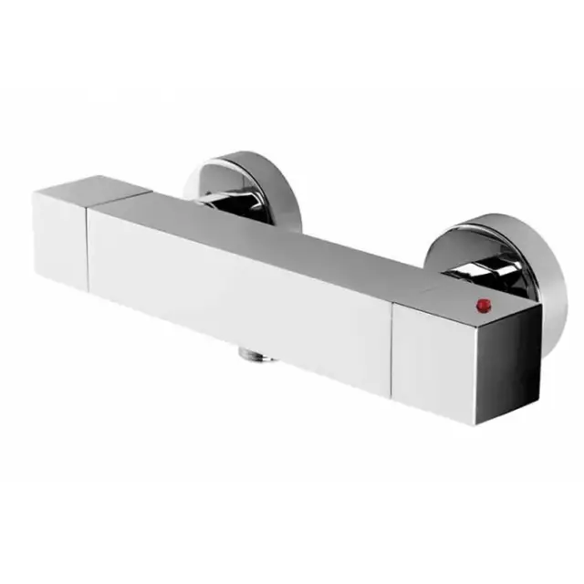 Bossini Cube Tермостат для душа, наружный, 1 выход  1/2', цвет: хром