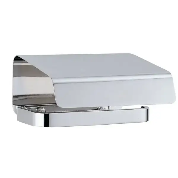 Colombo Time Держатель туалетной бумаги с крышкой, цвет: хром