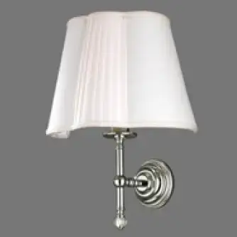 Devon&Devon Gemstone Светильник настенный с плафоном, цвет: никель блестящий