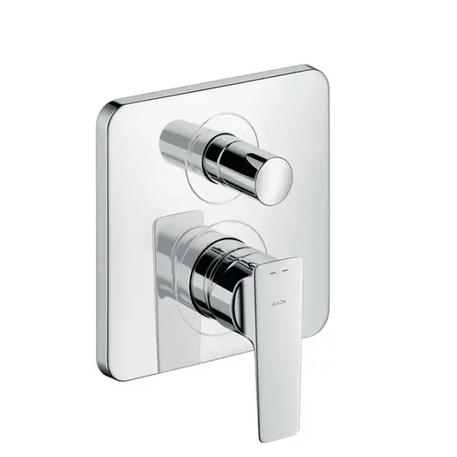 Axor Citterio E Встраиваемый смеситель для ванны однорычажный, внешняя часть, цвет: хром