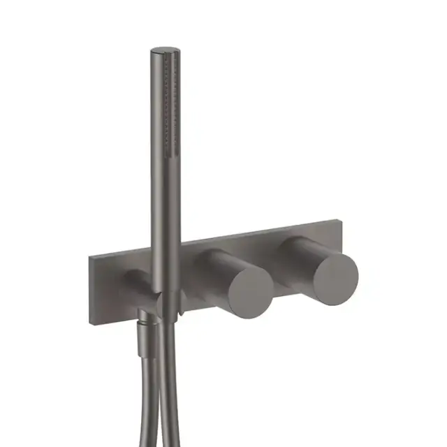 Fantini Milano Встраиваемый смеситель для душа, цвет: Matt Gun Metal PVD