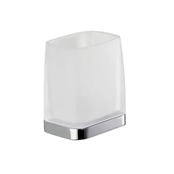 Colombo Time Стакан подвесной, цвет: хром/матовое стекло