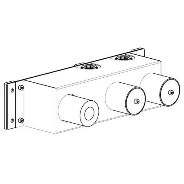 Carimali Встраиваемая часть настенного смесителя для раковины