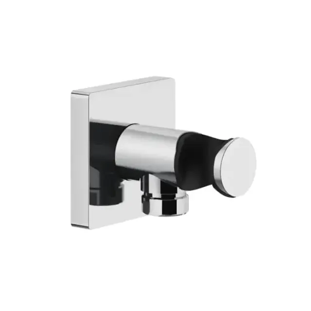 Gessi Rilievo Вывод воды с держателем для душевой лейки на 1/2&quot;, цвет: хром