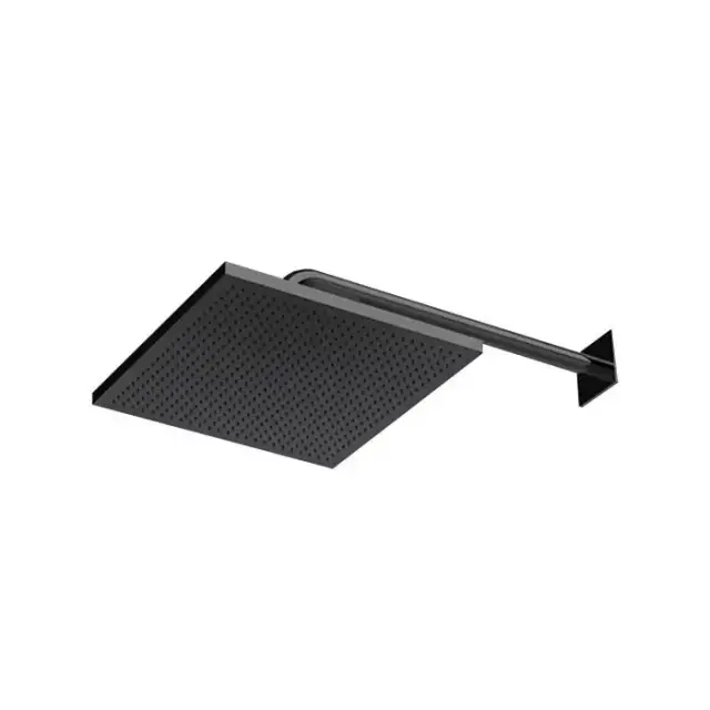 Almar Velvet Rain Верхний душ 30х30см., настенный/потолочный, 1 режим, цвет: чёрный матовый