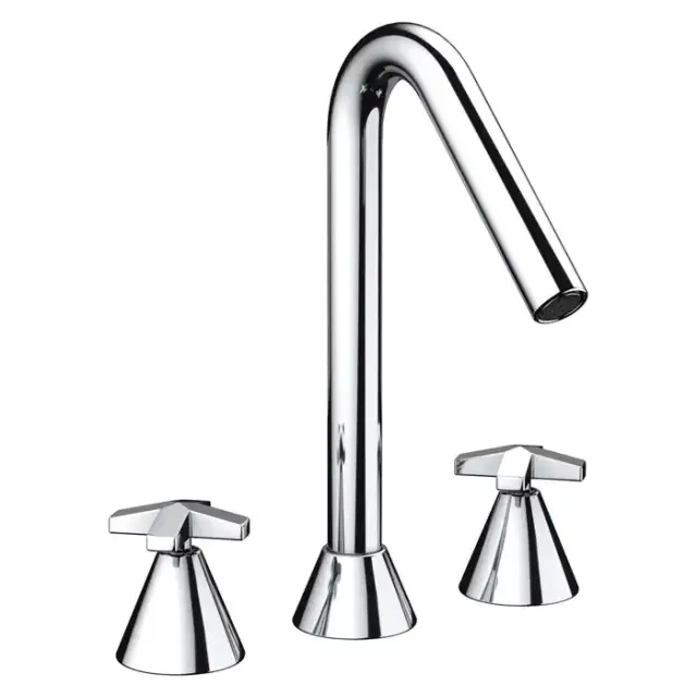 Nicolazzi Star Смеситель для раковины, на 3 отв., цвет: хром