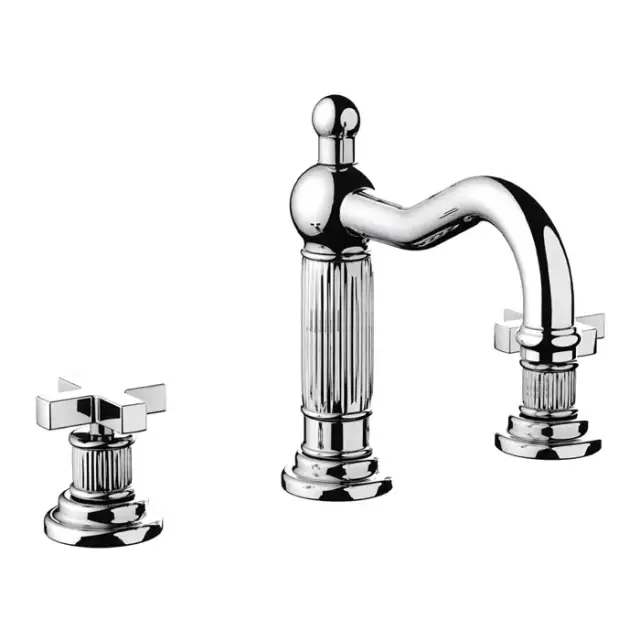 Nicolazzi Pantheon Смеситель для раковины, на 3 отв., с донным клапаном,цвет: хром