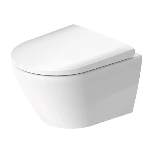 Duravit D-Neo Унитаз подвесной 48х37см, безободковый, сиденье микролифт, цвет: белый