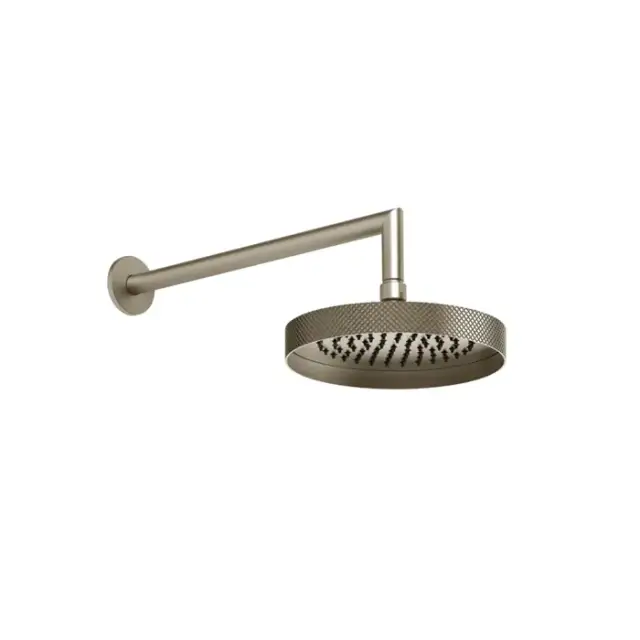 Gessi Anello Верхний душ, настенный, с шарниром, D:21.8 см., цвет: Finox Brushed Nickel