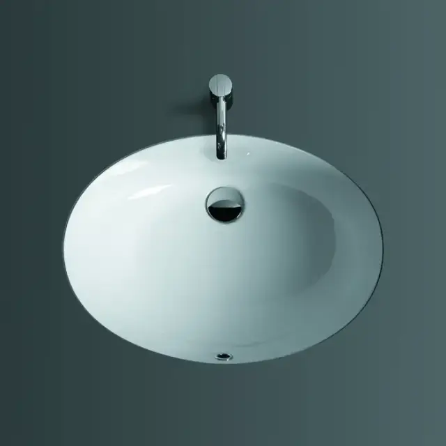 SIMAS Top e lavabi d'arredo Раковина 58х43 см, без отв., под столешницу, цвет: белый