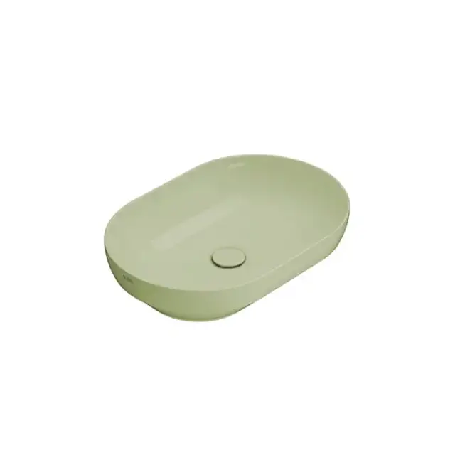 Globo T-Edge Раковина-чаша 60х41х14 см, без отв., на столешницу, цвет: Lime