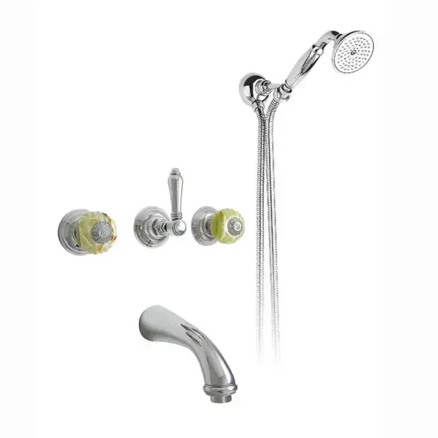 Nicolazzi Onice Смеситель для ванны с изливом из стены встраиваемый, цвет: хром