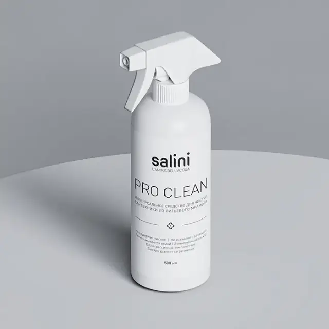 Salini Универсальное средство для чистки сантехники из литьевого мрамора Salini Pro Clean, 50мл