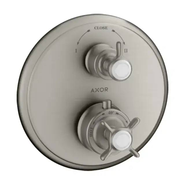 Axor Montreux Смеситель для ванны, встраиваемый,  термостатический, цвет: сталь