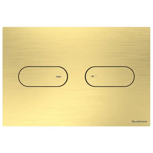 Artceram INOX Смывная клавиша, цвет: золото брашированное PVD