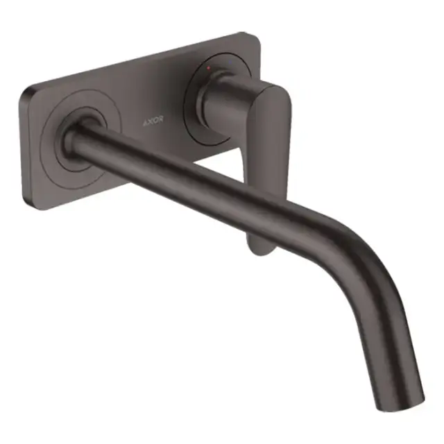 Axor Citterio M Смеситель для раковины, встраиваеый, излив: цвет: черный хром