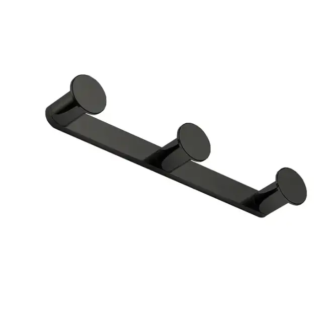 Colombo Mini Тройной крючок, цвет: графит матовый