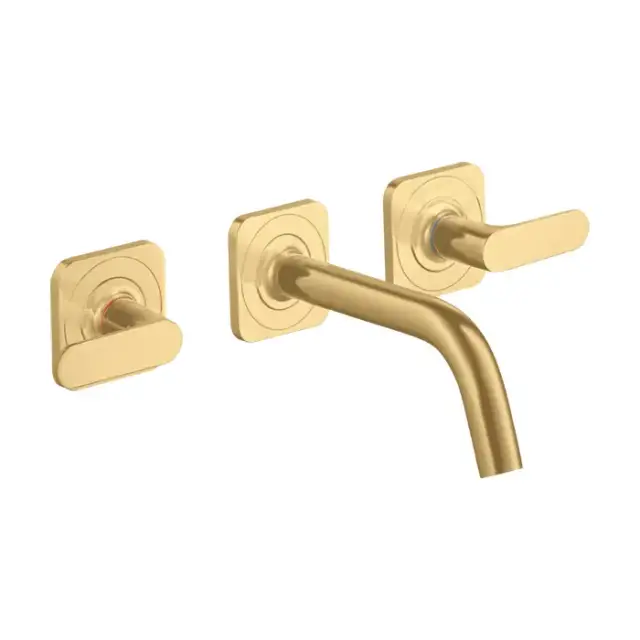 Axor Citterio M Смеситель для раковины, встраиваеый, излив: 17.6см.. цвет: золото