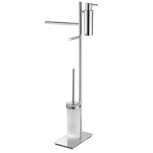 Colombo Square Стойка с аксессуарами h81 см, цвет: хром