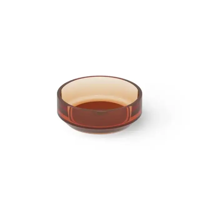 Dea Design Washbasins Раковина 43х43х15см., накладная, без отв., Glasstech, прозрачная смола, цвет: Sunset R1