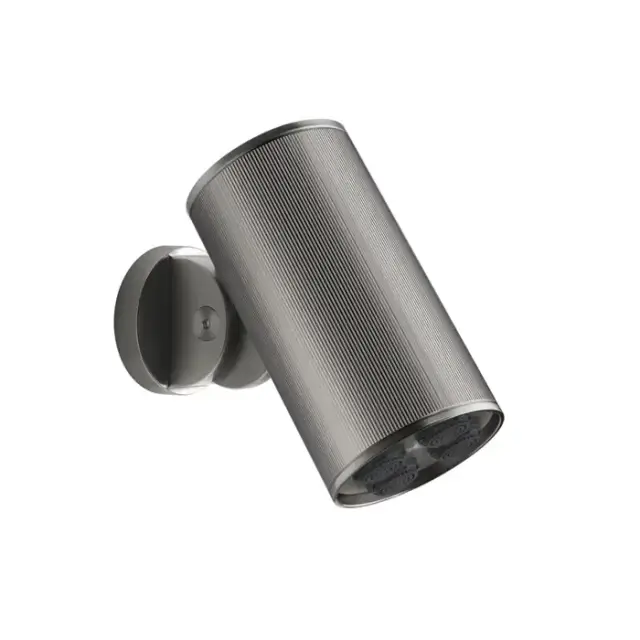 Gessi 316 Rigato Верхний душ Ø7.9см., с настенным креплением, 4 струи, цвет: Steel Brushed