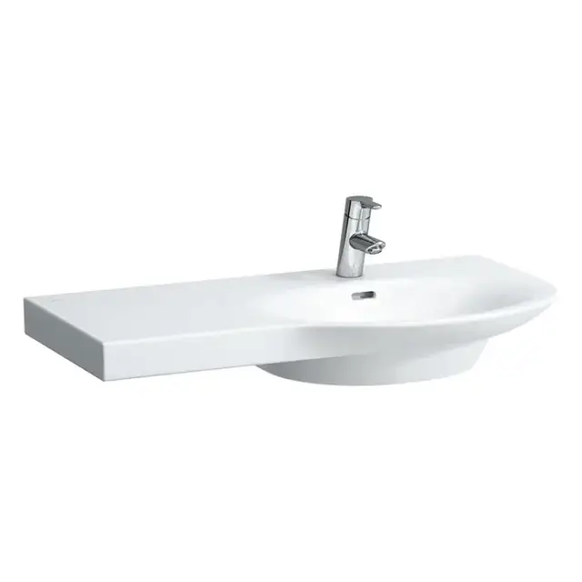 Laufen Palace Раковина на столешницу 90х46см, с 1 отв., столешница слева, цвет: белый