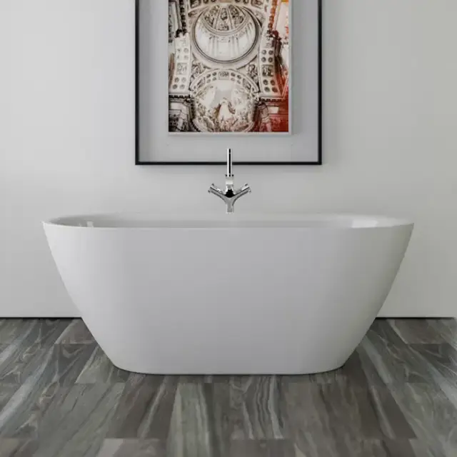 Knief Form XS Ванна отдельностоящая 155х75х60см, без слива-перелива, цвет: белый