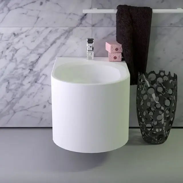 KNIEF Glow Биде подвесное 52x 9x34см, цвет: белый