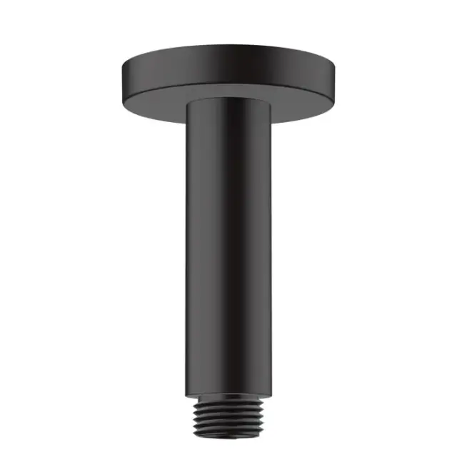 Hansgrohe Vernis Blend Потолочное подсоединение 100 мм, цвет: матовый черный