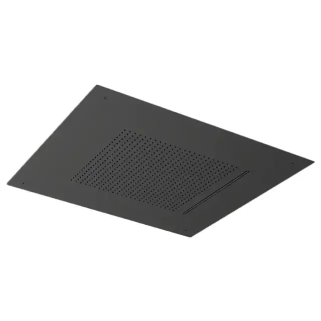 Almar Velvet Temptation Верхний душ 49.8х49.8см., потолочный, 2 режима, цвет: Black Absolute Brushed PVD