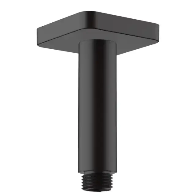 Hansgrohe Vernis Shap Потолочный держатель 100 мм, цвет: матовый черный