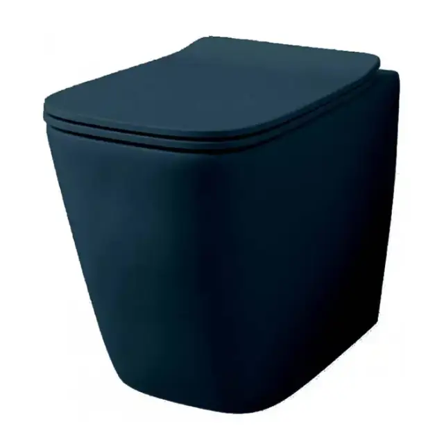 Artceram A16 Унитаз 36х52см., напольный, Rimless, цвет: notte