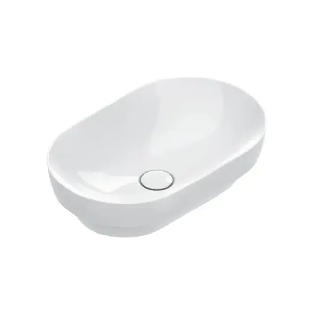 Catalano Sfera Раковина настольная или полувстраиваемая 55х35см., цвет: белый глянцевый