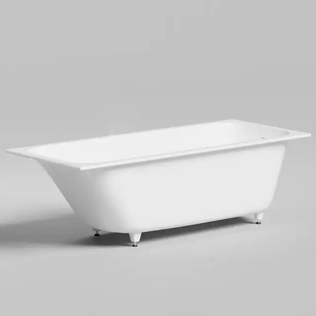 Salini Orlanda Kit Встраиваемая ванна 170х70х60cм, &quot;Up&Down&quot;, сифон, щелевой слив-перелив, S-Sense, цвет: белый матовый