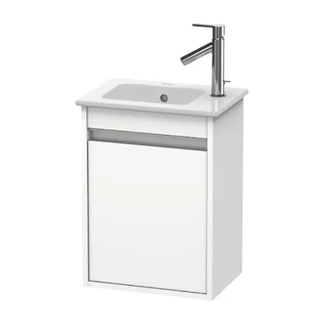Duravit Ketho Тумба подвесная, 40x28.5х55, с раковиной, с 1 дверка, цвет: белый матовый