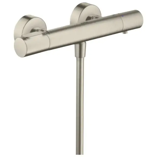 Axor Citterio M Настенный термостат для душа, 1 потреб., цвет: шлифованный никель