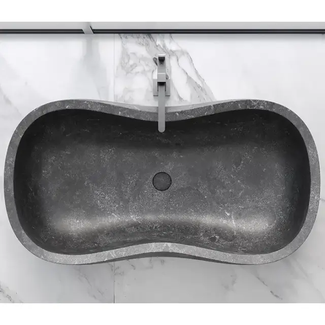 Dea Design Marble Milano Ванна 170х91.2х52.5см., отдельностоящая, мрамор, цвет: Stone D Avola