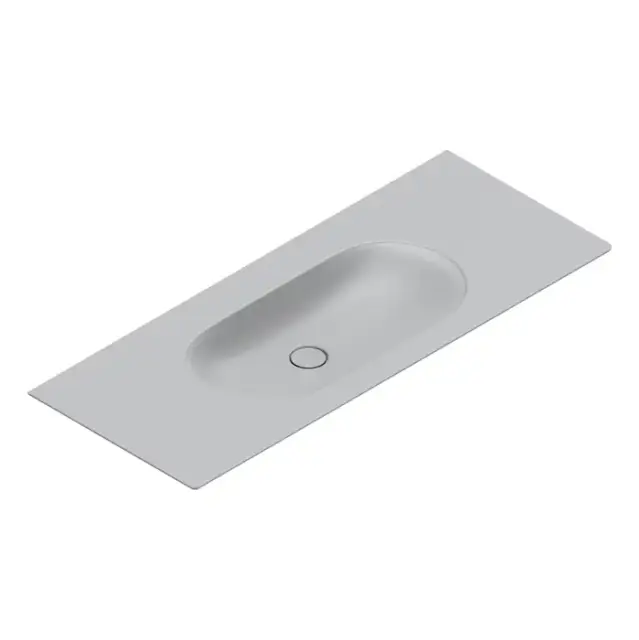 Catalano Sfera Раковина консоль 125x50см, без отв., цвет: Cemento Satinato